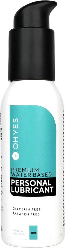 Hete verkoop π OHYES Glijmiddel Waterbasis - Glijmiddel Voor Vrouwen En Mannen - Parabenen & Glycerine Vrij - 100ml π