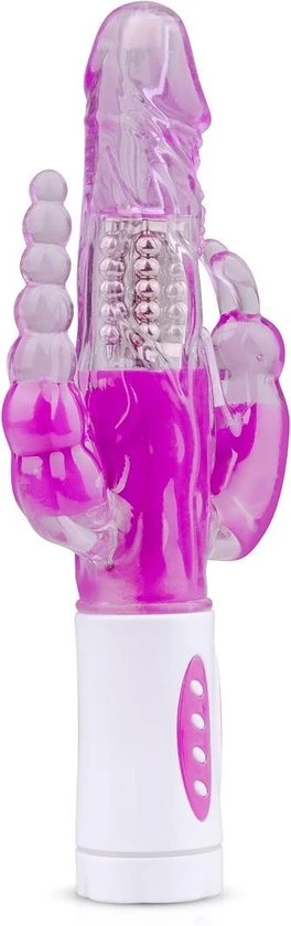 Top 10 👍 EasyToys Raving Rabbit Vibrator - Paars ⌛ - Afbeelding 6