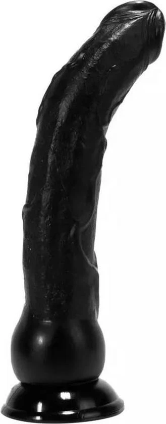 Gloednieuw π Lusty XXL Dildo George - 32 Cm - Realistische Dildo - Met Zuignap - Zwart - Seksspeeltjes - Sex Toys π - Afbeelding 3