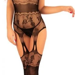 Flash-uitverkoop ✔️ Livco Corsetti - Erotische Bodystocking / Catsuit Met Open Kruis - Sexy Lingerie - Erotische Lingerie - Maat S T/m L - Agena ❤️