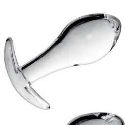 Groothandel 🎁 Glossy Toys 17 - Glazen Buttplug - 3 Stuks - Transparant 🧨