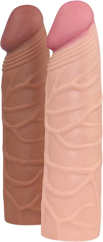 Beste deal π― Lovetoy Pleasure Extender Penis Verlenger - Beige β€οΈ - Afbeelding 3