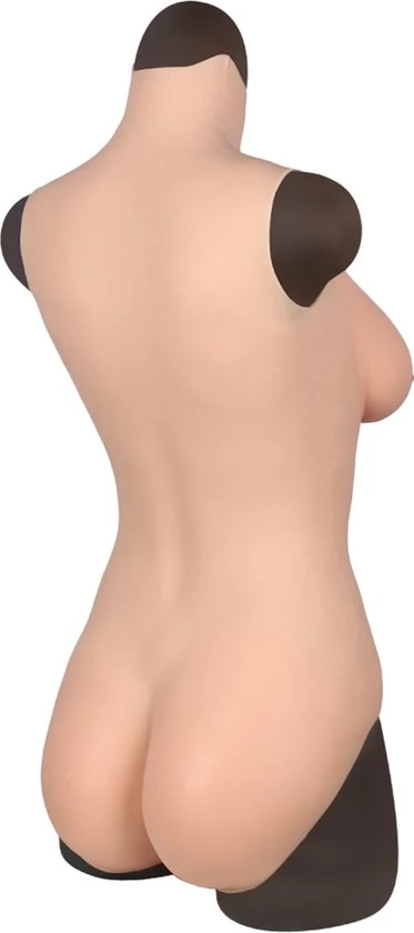 Kopen π Body 4 Every Body Siliconen Triangle Bodysuit - Cup D - TOPKWALITEIT - 100% Siliconen - Kunstvagina - Borsten - Bodystocking - Siliconen Huid - Fake Boobs - Crossdresser - Transgender - Travestiet β - Afbeelding 6