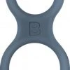 Uitgang ⭐ Boners Siliconen Cockring En Ballstretcher Bal En Penisring Voor Mannen - Grijs ????