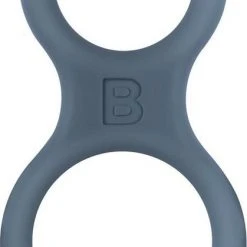 Uitgang ⭐ Boners Siliconen Cockring En Ballstretcher Bal En Penisring Voor Mannen - Grijs 😉