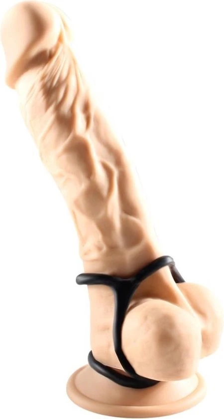 Nieuw π Erodit Cockringen -zwart - 3 Penisringen - Ball-stretcher - Uitstel Van Orgasme En Ejaculatie - Black Friday Seksspeeltje Voor Koppels - Sex Toy - Erotiek Voor Mannen En Vrouwen π - Afbeelding 4