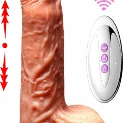 Kopen 🧨 TipsToys Roterende Dildo Vibrator Voor Gspot - Verwarming En Afstandsbediening 😍