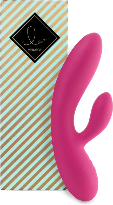 Beste Pirce ๐ FeelzToys Lea - Rabbit Vibrator - Roze ๐