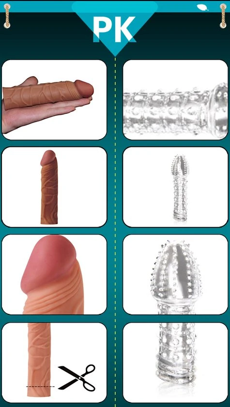 Beste deal π― Lovetoy Pleasure Extender Penis Verlenger - Beige β€οΈ - Afbeelding 2