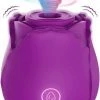 Coupon 🔔 Erodit Roos Luchtdruk Vibrator - Luxe Vibrator Paars Voor Vrouwen - Bef- Zuig - Clitoris -- 10 Zuig Vibratie Standen Black Friday Sex Speeltje, Sex Toys, Erotiek Voor Vrouwen. 🧨