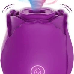 Coupon 🔔 Erodit Roos Luchtdruk Vibrator - Luxe Vibrator Paars Voor Vrouwen - Bef- Zuig - Clitoris -- 10 Zuig Vibratie Standen Black Friday Sex Speeltje, Sex Toys, Erotiek Voor Vrouwen. 🧨
