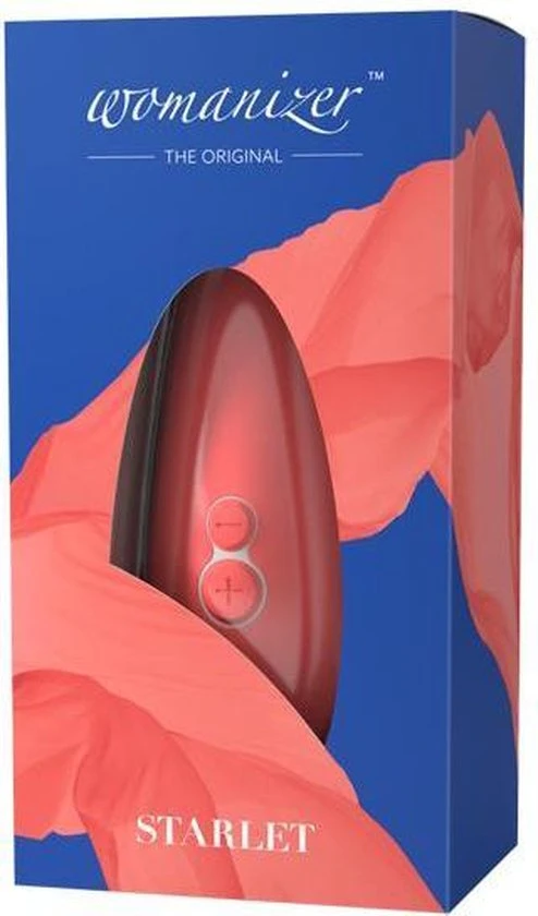 Gloednieuw β Womanizer Starlet 2 Luchtdruk Vibrator 12 Cm Rood π - Afbeelding 3