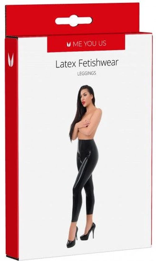 Nieuw π Me You Us Latex Leggings - Medium 𧨠- Afbeelding 2