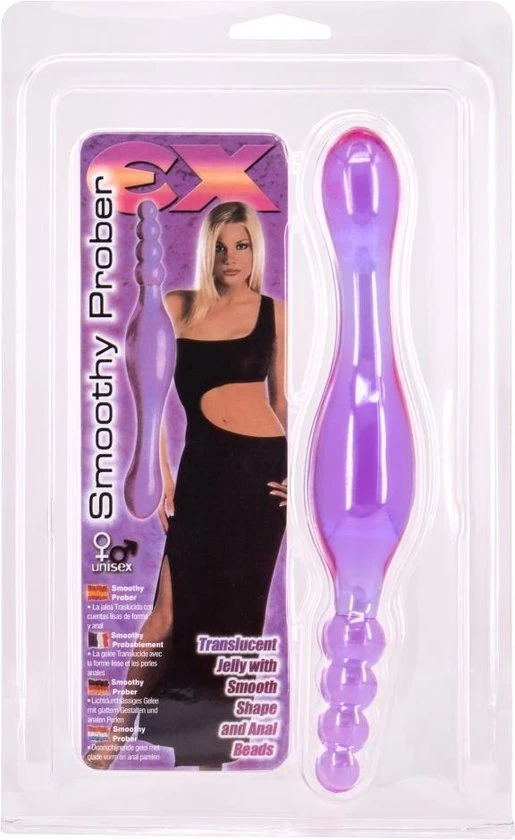 Kopen 𧨠Seven Creations Smoothy Prober - Dubbele Dildo β - Afbeelding 3