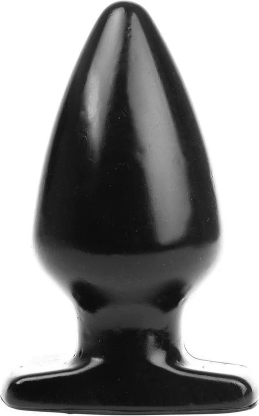 Nieuw β I Love Butt I ♥ Butt Dikke Buttplug - L - Zwart π