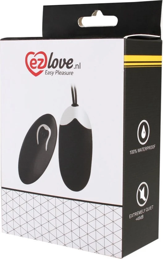 Begroting π₯ EZlove Oplaadbaar Vibrerend Ei - 15 Meter Bereik - Zwart β - Afbeelding 9