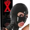 Beste Pirce 🥰 The Latex Collection Late X Latex Hoofdmasker Glanzend Met Openingen En Anatomische Pasvorm - Zwart 🔥
