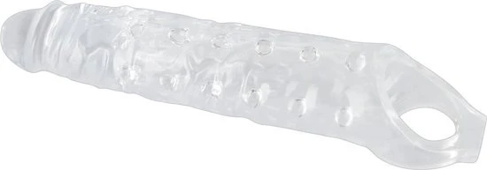 Goedkoopste π Crystal You2Toys Penis Sleeve Licht Flexibel Met Stimulatie Noppen En Testikel Ring - Transparant π - Afbeelding 7