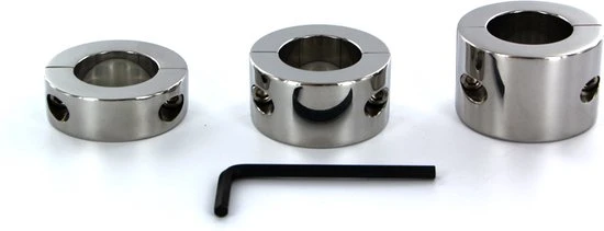 Begroting 🌟 Kiotos Steel Ballstretcher RVS 30 Mm Breed Ø 30 Mm - 510 Gram ⭐ - Afbeelding 2