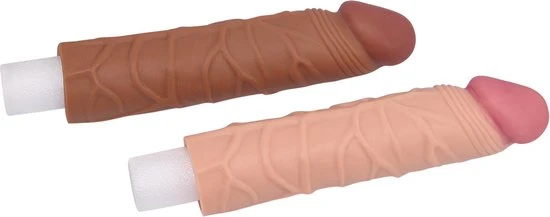 Beste deal π― Lovetoy Pleasure Extender Penis Verlenger - Beige β€οΈ - Afbeelding 6