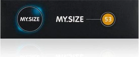 Top 10 π My.Size Condooms Maat 53 -10 Stuks 𧨠- Afbeelding 5
