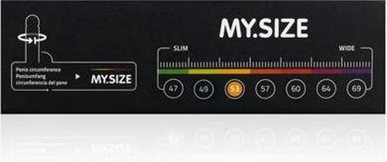 Top 10 π My.Size Condooms Maat 53 -10 Stuks 𧨠- Afbeelding 6