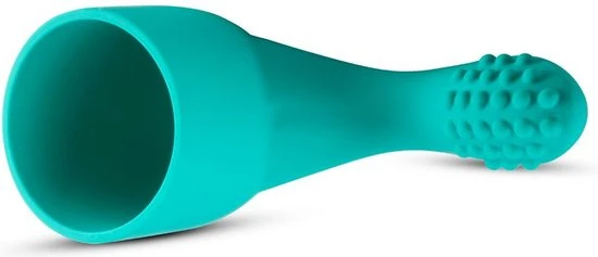 Goedkoop ⌛ MyMagicWand G-Spot/Prostaat Opzetstuk - Turquoise ⌛ - Afbeelding 3