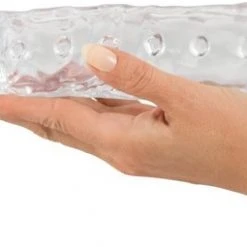 Goedkoopste 🌟 Crystal You2Toys Penis Sleeve Licht Flexibel Met Stimulatie Noppen En Testikel Ring - Transparant 🌟