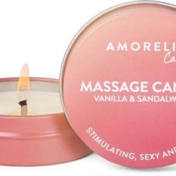Promo ✨ AMORELIE Care Amorelie Massagekaars - Vanilla Sandelwood 🌟