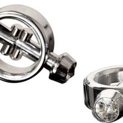 Korting 👏 Pipedream Metal Worx Tepelklem Magnetic Nipple Clamps Zilver 🧨