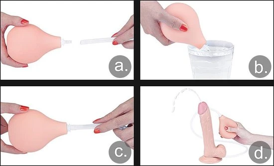 Goedkoopste 🌟 Lovetoy Squirt Extreme Dildo 23 Cm - Lichte Huidskleur ⌛ - Afbeelding 6