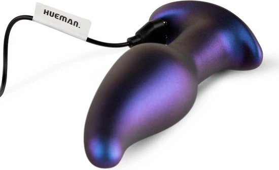 Hete verkoop ⌛ Hueman Asteroid Rimmende Anaal Plug – Rimmende Buttplug Met Roterende Kralen En Afstandsbediening – Sex Toys Voor Mannen Voor Prostaat Stimulatie - Paars 💯 - Afbeelding 3