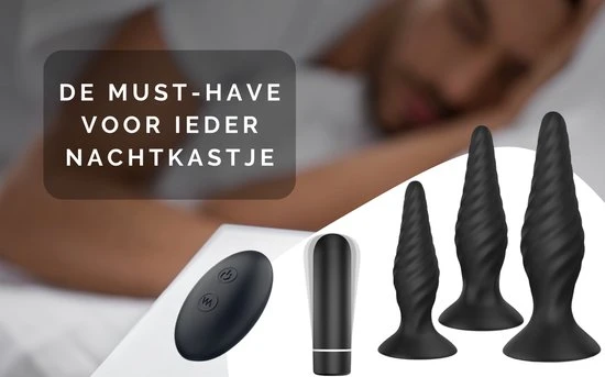 Nieuw π Viberoz Quest Vibrerende Buttplug Set Met Afstandsbediening Usb Oplaadbaar Anaal Vibrator - Sex Toys Voor Mannen En Vrouwen Sexspeeltjes Voor Koppels Zwart Erotiek π - Afbeelding 8