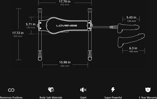 Gloednieuw π LOVENSE - SEX MACHINE β - Afbeelding 2