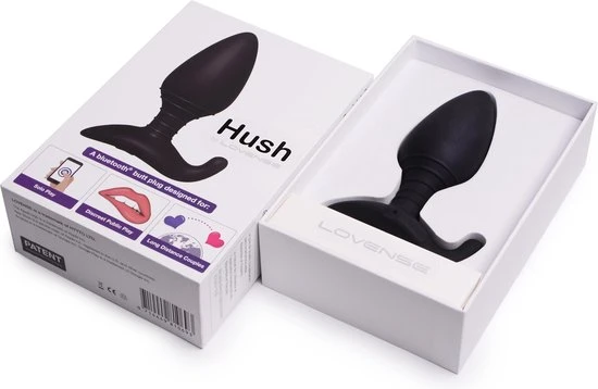Nieuw π Lovense Hush - Buttplug - 44 Mm - Zwart π - Afbeelding 8