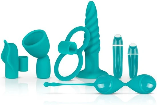 Top 10 π LoveBoxxx Love ‘n Play Starter Kit – Erotische Geschenkset Met 7 Sex Toys, Waaronder Vaginaballetjes En Een Buttplug – Sex Toys Voor Koppels – Blauw π - Afbeelding 3