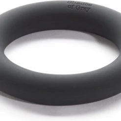Korting ⭐ Fifty Shades Siliconen Cockring A Perfect O - Zwart ⌛