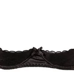 Aanbiedingen 👍 Cottelli Collection Strap BH Met Half Open Cups Maat 75B - Zwart ✔️