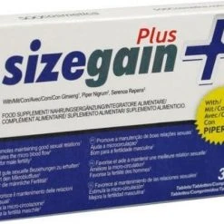 Aanbiedingen 🎁 500Cosmetics Sizegain Plus - Verstevigt En Vergroot De Penis - 30 Blauwe Pillen - BioPerine 💯