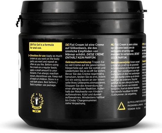 Kopen π€© BUTTR Fisting Crème – Glijmiddel Voor Anale Penetratie – Extra Gladde En Dikke Crème – In Een Handige Pot – 500ml π - Afbeelding 6