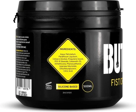 Kopen π€© BUTTR Fisting Crème – Glijmiddel Voor Anale Penetratie – Extra Gladde En Dikke Crème – In Een Handige Pot – 500ml π - Afbeelding 7