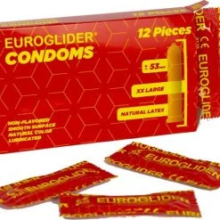 Begroting 🤩 Euroglider Condooms - Naturel Latex - Euroglider Condooms - 12 Stuks 🌟