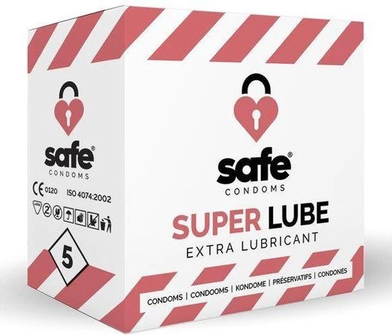 Groothandel π Safe Condoms Safe Condooms - SuperLube - Extra Glijmiddel - 36 Stuks π - Afbeelding 3
