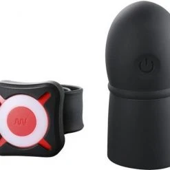 Korting 🛒 OTOUCH - Super Striker Verlengende Penis Sleeve Met Vibraties - Zwart - Dildo - Vibrator - Penis - Penispomp - Extender - Buttplug - Sexy - Tril Ei - Erotische - Man - Vrouw - Penis - Heren - Dames 🎁