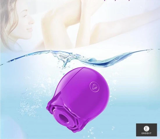 Coupon π Erodit Roos Luchtdruk Vibrator - Luxe Vibrator Paars Voor Vrouwen - Bef- Zuig - Clitoris -- 10 Zuig Vibratie Standen Black Friday Sex Speeltje, Sex Toys, Erotiek Voor Vrouwen. 𧨠- Afbeelding 8