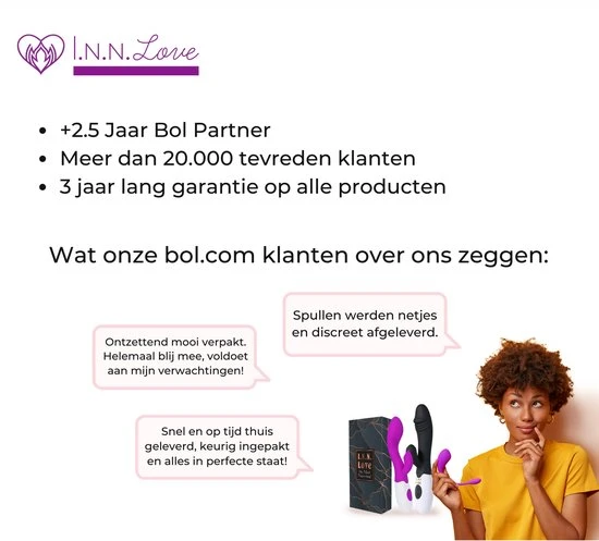 Top 10 βοΈ I.N.N. Love Tarzan Vibrator - Vibrators Voor Vrouwen - Bullet Vibrator - Erotiek - Vibrator Voor Koppels - Seks - Clitoris En G Spot Stimulator - Zwart π - Afbeelding 7