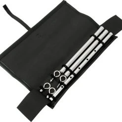 Hete verkoop 🛒 Banoch | Spreidstang Verstelbaar + Hoes | 50 Cm - 80 Cm Zilver | Spreader Bar Bondage ✨