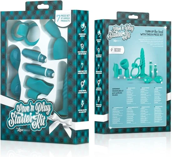 Top 10 π LoveBoxxx Love ‘n Play Starter Kit – Erotische Geschenkset Met 7 Sex Toys, Waaronder Vaginaballetjes En Een Buttplug – Sex Toys Voor Koppels – Blauw π - Afbeelding 4