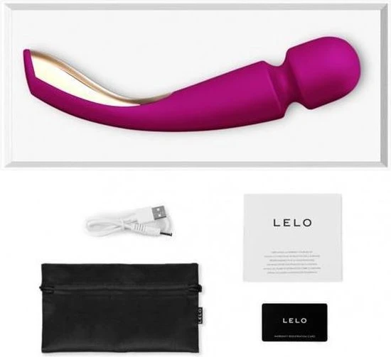 Coupon ✨ LELO SMART WAND 2 Large, Handmatig Deep Rose Massageapparaat Voor Het Hele Lichaam, Diepe Spiermassage Met 10 Trilstanden ⌛ - Afbeelding 5