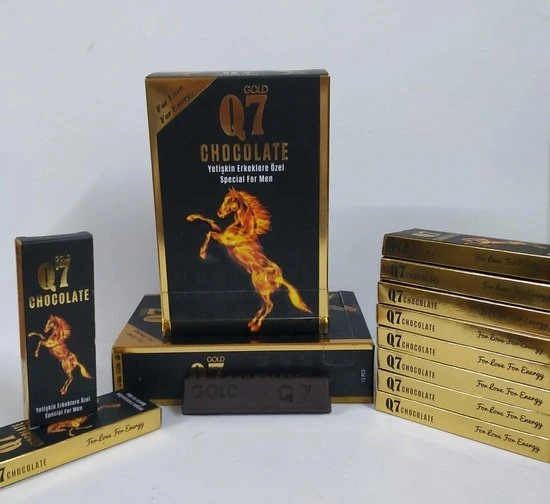 Beste Pirce ???? Q7 CHOCOLATE KLEIN 25 GRAM - LIBIDO VERHOGENDE CHOCOLADE SPECIAAL VOOR MANNEN ???? 2 Beste Pirce ???? Q7 CHOCOLATE KLEIN 25 GRAM - LIBIDO VERHOGENDE CHOCOLADE SPECIAAL VOOR MANNEN ???? - Afbeelding 2